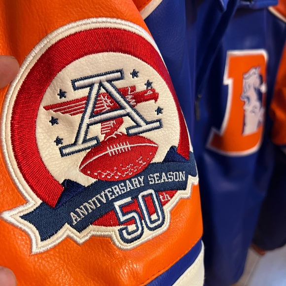 NFL Anniversary Blue and Orange Jacket - Picture 3 of 8